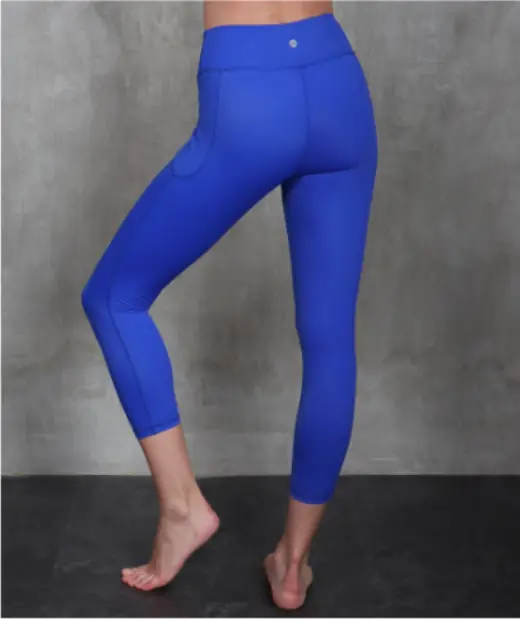 Elsa 7/8 back view, ready design activewear by Bali Garment Tailor
