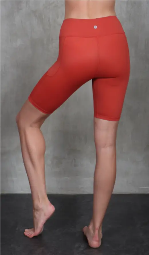Elsa Bike Pants back view, ready design activewear by Bali Garment Tailor