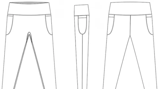 Technical sketch of the Elsa Long RR 55