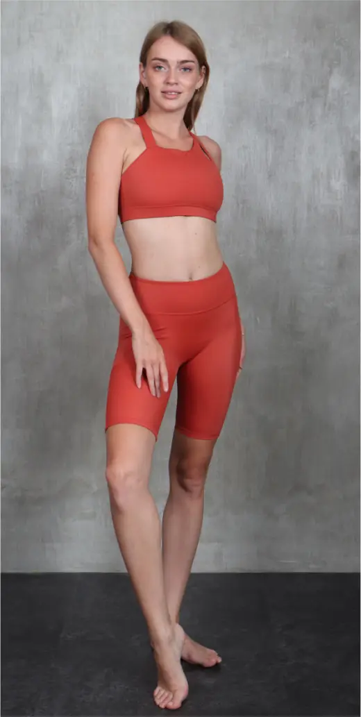 Elsa activewear set, full look, ready design activewear by Bali Garment Tailor