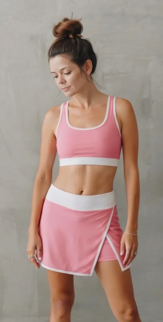 Sora activewear set, full look, ready design activewear by Bali Garment Tailor
