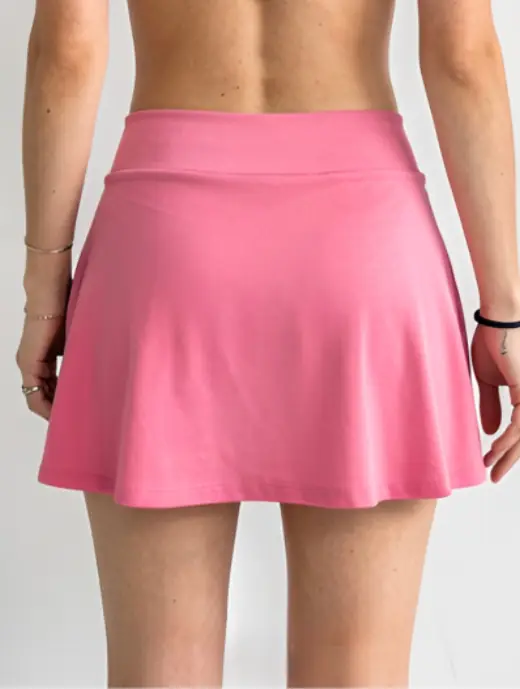Viora Skirt back view, ready design activewear by Bali Garment Tailor