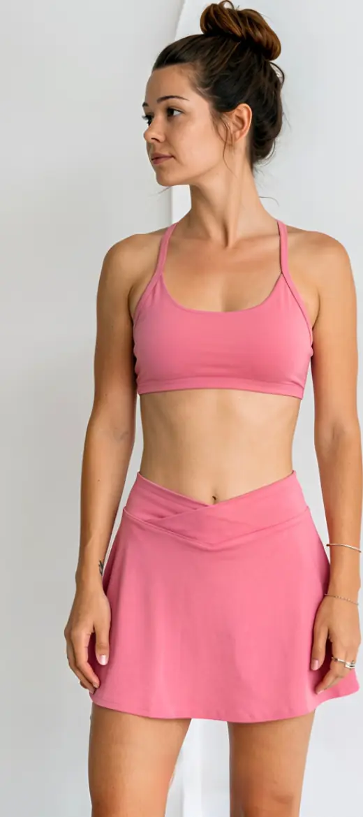Viora activewear set, full look, ready design activewear by Bali Garment Tailor