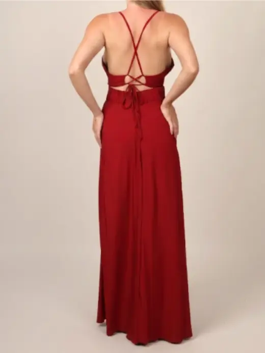 Keana dress, back, ready design resortwear by Bali Garment Tailor