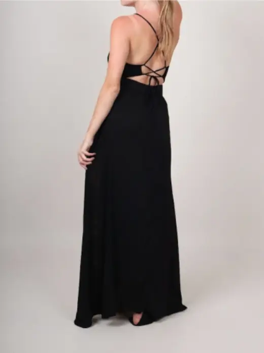 Nancy dress, back, ready design resortwear by Bali Garment Tailor