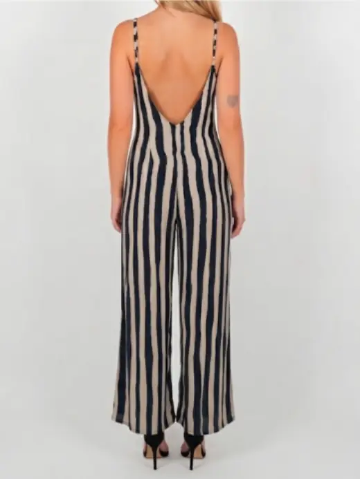Pipe long jumpsuit, back, ready design resortwear by Bali Garment Tailor