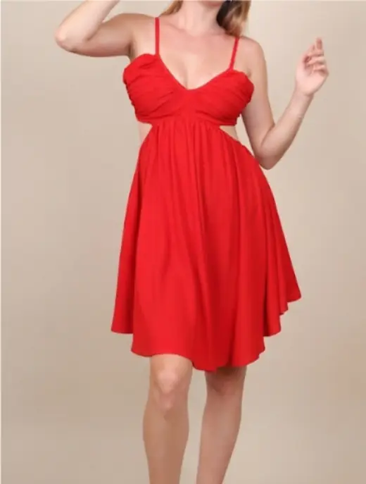 Rubby dress, front, ready design resortwear by Bali Garment Tailor