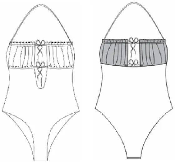 Technical sketch of the One Piece RR 185