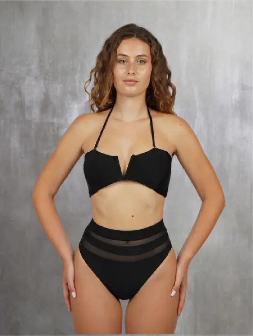 Isna bikini, front, ready design swimwear by Bali Garment Tailor