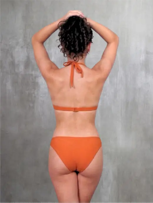 Jasmine bikini, back, ready design swimwear by Bali Garment Tailor