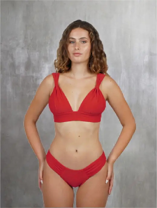 Jesika bikini, front, ready design swimwear by Bali Garment Tailor
