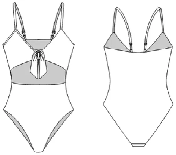 Technical sketch of the One Piece