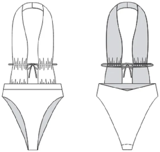 Technical sketch of the One Piece RR 226