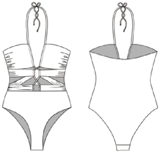Technical sketch of the One Piece RR 187